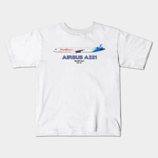 Airbus A321 - Maldivian Kids T-Shirt